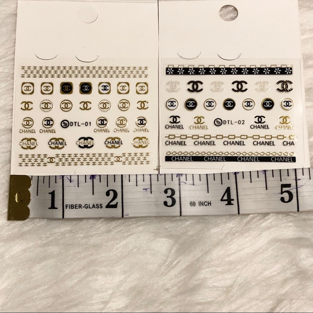 2 Sheets Nail Sticker Decals - Picture 2 of 6